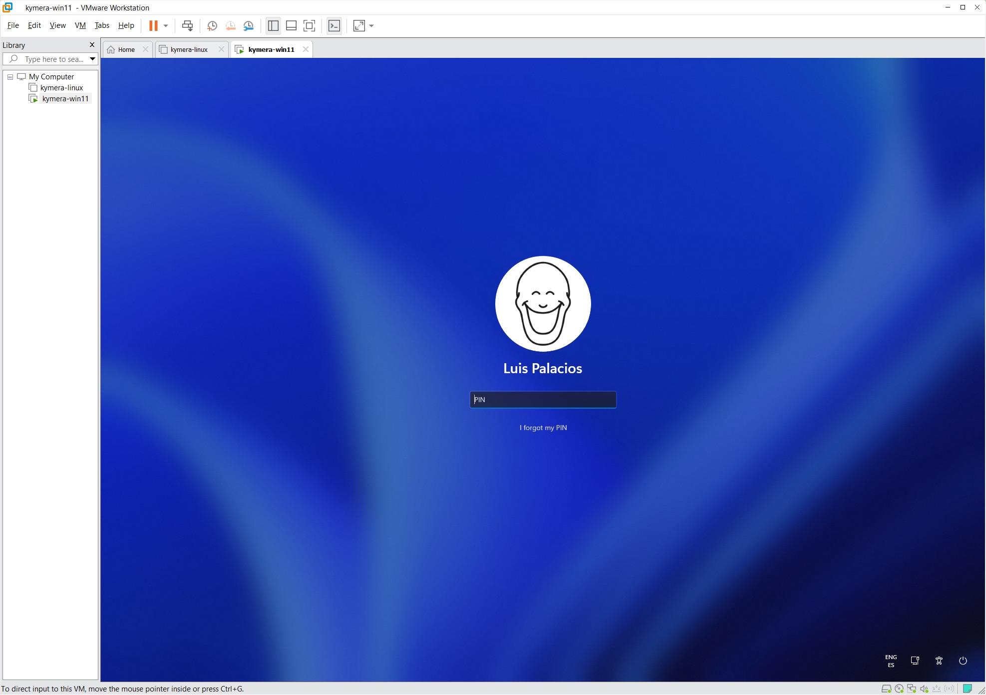Ya tengo mi VM con Windows 11
