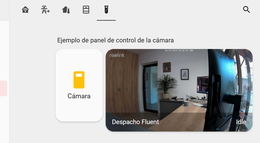 Ejemplo de panel